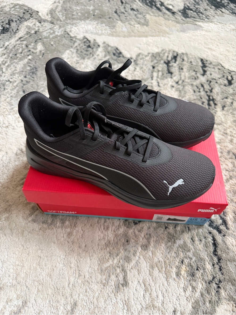 Men’s Puma Disperse XT 2 Sneaker Size 13 Black New Training Running Shoes